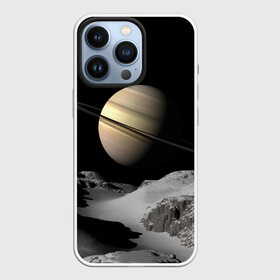 Чехол для iPhone 13 Pro с принтом Saturn в Петрозаводске,  |  | Тематика изображения на принте: cosmos | saturn | space | космос | пространство | сатурн