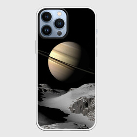 Чехол для iPhone 13 Pro Max с принтом Saturn в Петрозаводске,  |  | Тематика изображения на принте: cosmos | saturn | space | космос | пространство | сатурн