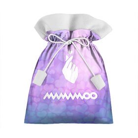 Подарочный 3D мешок с принтом Mamamoo в Петрозаводске, 100% полиэстер | Размер: 29*39 см | cute | heat | k pop | korean | mamamoo | жест | кпоп | мамаму | милый | сердце