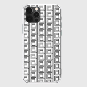 Чехол для iPhone 12 Pro Max с принтом Архитектура в Петрозаводске, Силикон |  | архитектура | бетон | брутализм | геометрия | квадраты | кубизм | кубы | паттерн | хрущевки