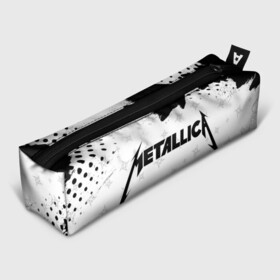 Пенал 3D с принтом METALLICA МЕТАЛЛИКА в Петрозаводске, 100% полиэстер | плотная ткань, застежка на молнии | hetfield | james | logo | metal | metalica | metallica | music | rock | star | джеймс | звезда | знак | ларс | лого | логотип | логотипы | метал | металика | металлика | музыка | рок | символ | символы | ульрих | хэтфилд