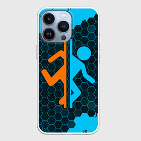 Чехол для iPhone 13 Pro с принтом PORTAL   ПОРТАЛ в Петрозаводске,  |  | game | games | half | half life | halflife | life | logo | portal | portal 2 | portal2 | valve | игра | игры | лайф | лого | логотип | логотипы | портал | портал 2 | портал2 | символ | символы | халф | халф лайф | халфлайф