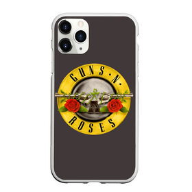 Чехол для iPhone 11 Pro матовый с принтом Guns n Roses в Петрозаводске, Силикон |  | music | rock | группа | звезда | рок