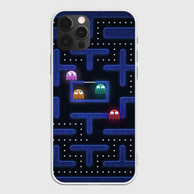 Чехол для iPhone 12 Pro Max с принтом Pacman в Петрозаводске, Силикон |  | pac man | pacman | аркады | пакмэн