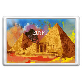 Магнит 45*70 с принтом Египет(Пирамида Хеопса) в Петрозаводске, Пластик | Размер: 78*52 мм; Размер печати: 70*45 | Тематика изображения на принте: egypt | египет | пирамида хеопса | пирамиды | туристические