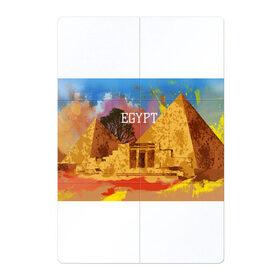 Магнитный плакат 2Х3 с принтом Египет(Пирамида Хеопса) в Петрозаводске, Полимерный материал с магнитным слоем | 6 деталей размером 9*9 см | Тематика изображения на принте: egypt | египет | пирамида хеопса | пирамиды | туристические