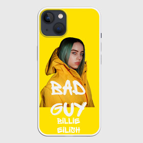 Чехол для iPhone 13 с принтом Billie Eilish(Билли Айлиш) в Петрозаводске,  |  | bad guy | billie eilish | билли айлиш | музыка | популярная музыка