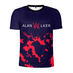 Мужская футболка 3D спортивная с принтом ALAN WALKER / АЛАН УОКЕР в Петрозаводске, 100% полиэстер с улучшенными характеристиками | приталенный силуэт, круглая горловина, широкие плечи, сужается к линии бедра | Тематика изображения на принте: alan | faded | house | logo | music | walker | алан | вокер | волкер | диджей | лого | логотип | логотипы | музыка | музыкант | символ | символы | танцеальная | уокер | хаус | электронная