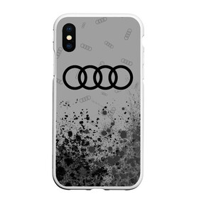 Чехол для iPhone XS Max матовый с принтом AUDI АУДИ в Петрозаводске, Силикон | Область печати: задняя сторона чехла, без боковых панелей | audi | auto | felb | logo | moto | quattro | sport | symbol | авто | автомобильные | ауди | кватро | кольца | лого | логотип | логотипы | марка | мото | символ | спорт | фгвш | шильдик