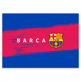 Поздравительная открытка с принтом BARCELONA / БАРСЕЛОНА в Петрозаводске, 100% бумага | плотность бумаги 280 г/м2, матовая, на обратной стороне линовка и место для марки
 | Тематика изображения на принте: barca | barcelona | barsa | barselona | fcb | logo | messi | барса | барселона | знак | клуб | лого | логотип | логотипы | месси | символ | символы | футбол | футбольная | футбольный