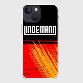 Чехол для iPhone 13 mini с принтом LINDEMANN   ЛИНДЕМАНН в Петрозаводске,  |  | lindeman | lindemann | logo | music | rammstein | ramstein | rock | til | till | линдеман | линдеманн | лого | логотип | логотипы | музыка | раммштайн | рамштайн | рок | символ | символы | солист | тилль | тиль