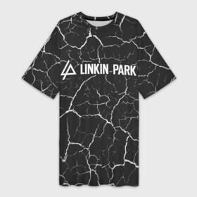 Платье-футболка 3D с принтом LINKIN PARK   ЛИНКИН ПАРК в Петрозаводске,  |  | linkin | linkinpark | logo | lp | music | park | rock | линкин | линкинпарк | лого | логотип | логотипы | лп | музыка | парк | рок | символ