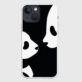 Чехол для iPhone 13 mini с принтом Panda в Петрозаводске,  |  | bearcat | coon bear | panda | бамбуковый медвед | большая панда | гигантская панда