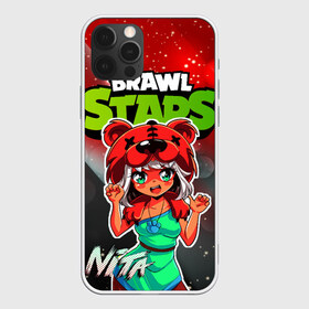 Чехол для iPhone 12 Pro Max с принтом Nita Brawl Stars в Петрозаводске, Силикон |  | anime | brawl | brawl stars | brawlstars | brawl_stars | jessie | nita | аниме | бравл | бравлстарс | девочка | девочка в шкуре медведя | девушка | манга | медведь | нета | нита