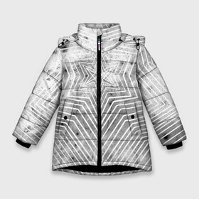 Зимняя куртка для девочек 3D с принтом BRING ME THE HORIZON в Петрозаводске, ткань верха — 100% полиэстер; подклад — 100% полиэстер, утеплитель — 100% полиэстер. | длина ниже бедра, удлиненная спинка, воротник стойка и отстегивающийся капюшон. Есть боковые карманы с листочкой на кнопках, утяжки по низу изделия и внутренний карман на молнии. 

Предусмотрены светоотражающий принт на спинке, радужный светоотражающий элемент на пуллере молнии и на резинке для утяжки. | bmth | bring me the horizon | obey | oliver sykes | rock | бринг ми зэ хорайзон | музыка | оливер сайкс | рок