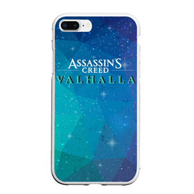 Чехол для iPhone 7Plus/8 Plus матовый с принтом Assassins Creed Valhalla в Петрозаводске, Силикон | Область печати: задняя сторона чехла, без боковых панелей | eivor | valhalla | vikings | вальгалла | вальхалла | викинги | эйвор