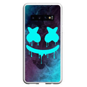 Чехол для Samsung Galaxy S10 с принтом MARSHMELLO МАРШМЕЛЛОУ в Петрозаводске, Силикон | Область печати: задняя сторона чехла, без боковых панелей | Тематика изображения на принте: face | logo | marsh | marshmallow | marshmello | marshmelo | mello | smile | лицо | лого | маршмеллов | маршмеллоу | маршмеллу | маршмело | маршмелов | маршмелоу | маска | музыка | рожица | символ | смайл | улыбка