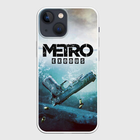 Чехол для iPhone 13 mini с принтом Metro Exodus в Петрозаводске,  |  | metro | metro 2033 | metro 2034 | metro exodus | metro last light | metro redux | stalker | вселенная метро | игра метро | исход | ласт лайт | лого метро | лого метро эксодус | метро | метро 2033 | метро 2034 | метро исход | метро редукс