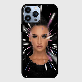 Чехол для iPhone 13 Pro Max с принтом Ольга Бузова в Петрозаводске,  |  | beauty | celebrity | eyebrows | eyelashes | eyes | face | fashion | girl | hairstyle | lips | model | star | view | брови | взгляд | глаза | губы | девушка | звезда | знаменитость | красавица | лицо | мода | модель | прическа | ресницы