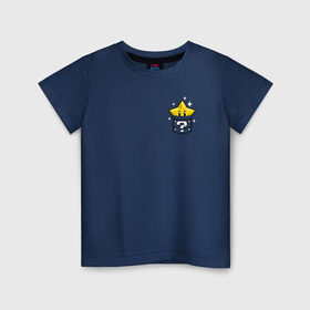 Детская футболка хлопок с принтом MARIO STAR в Петрозаводске, 100% хлопок | круглый вырез горловины, полуприлегающий силуэт, длина до линии бедер | luigi | mario | super | super mario | братья марио | денди | луиджи | марио | марио денди | супер марио
