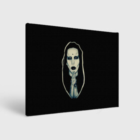 Холст прямоугольный с принтом Marilyn Manson в Петрозаводске, 100% ПВХ |  | manson | marilyn | marilyn manson | мэнсон | мэрилин | мэрилин мэнсон