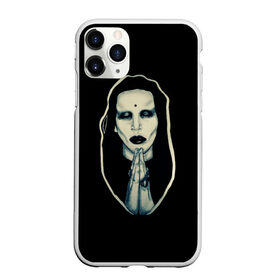 Чехол для iPhone 11 Pro Max матовый с принтом Marilyn Manson в Петрозаводске, Силикон |  | 
