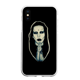 Чехол для iPhone XS Max матовый с принтом Marilyn Manson в Петрозаводске, Силикон | Область печати: задняя сторона чехла, без боковых панелей | manson | marilyn | marilyn manson | мэнсон | мэрилин | мэрилин мэнсон