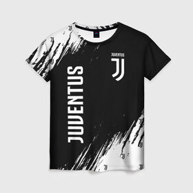 Женская футболка 3D с принтом JUVENTUS / ЮВЕНТУС в Петрозаводске, 100% полиэфир ( синтетическое хлопкоподобное полотно) | прямой крой, круглый вырез горловины, длина до линии бедер | ball | club | dtynec | foot | football | italy | juventus | logo | ronaldo | sport | team | дибала | италия | клуб | лого | логотип | логотипы | огмутегы | роналдо | сборная | символ | символы | спорт | форма | футбол | футболист | футболисту | 