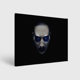 Холст прямоугольный с принтом Мэрилин Мэнсон в Петрозаводске, 100% ПВХ |  | marilyn manson | менсон | мерлин | мерлин менсон | мм | мэрилином мэнсоном