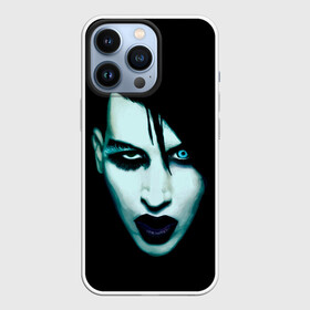 Чехол для iPhone 13 Pro с принтом Marilyn Manson в Петрозаводске,  |  | goth | gothic | manson | marilyn | metal | mm | music | rock | гот | готы | метал | мэнсон | мэрилин | рок