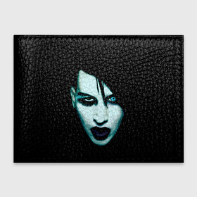 Обложка для студенческого билета с принтом Marilyn Manson в Петрозаводске, натуральная кожа | Размер: 11*8 см; Печать на всей внешней стороне | Тематика изображения на принте: goth | gothic | manson | marilyn | metal | mm | music | rock | гот | готы | метал | мэнсон | мэрилин | рок