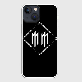 Чехол для iPhone 13 mini с принтом Marilyn Manson в Петрозаводске,  |  | goth | gothic | manson | marilyn | metal | mm | music | rock | гот | готы | метал | мэнсон | мэрилин | рок