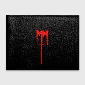 Обложка для студенческого билета с принтом Marilyn Manson в Петрозаводске, натуральная кожа | Размер: 11*8 см; Печать на всей внешней стороне | goth | gothic | manson | marilyn | metal | mm | music | rock | гот | готы | метал | мэнсон | мэрилин | рок