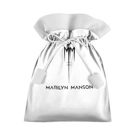 Подарочный 3D мешок с принтом Marilyn Manson в Петрозаводске, 100% полиэстер | Размер: 29*39 см | manson | marilyn | marilyn manson | мэнсон | мэрилин | мэрилин мэнсон