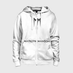 Детская толстовка 3D на молнии с принтом Marilyn Manson в Петрозаводске, 100% полиэстер |  манжеты и пояс оформлены широкой мягкой резинкой, двухслойный капюшон со шнурком для регулировки, спереди карманы и застежка-молния
 | Тематика изображения на принте: manson | marilyn | marilyn manson | мэнсон | мэрилин | мэрилин мэнсон