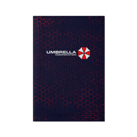 Обложка для паспорта матовая кожа с принтом UMBRELLA CORP / АМБРЕЛЛА в Петрозаводске, натуральная матовая кожа | размер 19,3 х 13,7 см; прозрачные пластиковые крепления | corp | corporation | evil | game | games | logo | resident | umbrella | амбрелла | зла | зонт | зонтик | игра | игры | корп | корпорация | лого | логотип | обитель | резидент | символ | эвил