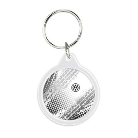 Брелок круглый с принтом Volkswagen в Петрозаводске, пластик и полированная сталь | круглая форма, металлическое крепление в виде кольца | Тематика изображения на принте: volkswagen | vw | vw значок | vw лого | vw марка | vw эмблема | wv | значок vw | значок фольксваген | лого автомобиля | лого вольцваген | логотип vw | фольксваген | фольцваген