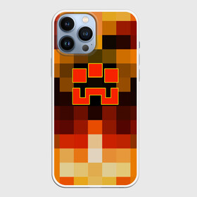 Чехол для iPhone 13 Pro Max с принтом Minecraft Dungeons в Петрозаводске,  |  | blox | creeper | dungeons | geometry | logo games | orange | pixel | red | steve | алекс | геометрия | детям | крипер | куб | логотипы игр | майнкрафт | мальчикам | мобы | огненный | огонь | пигги | пиксель | пиксельный | подземелья