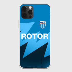 Чехол для iPhone 12 Pro Max с принтом РОТОР Волгоград в Петрозаводске, Силикон |  | fc | football club | rotor | rotor volgograd | sport | vlg | volgograd | волгоград | ротор | ротор волгоград | униформа | фирменные цвета | фк | форма | футбольная | футбольная форма ротор