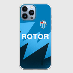 Чехол для iPhone 13 Pro Max с принтом РОТОР Волгоград в Петрозаводске,  |  | fc | football club | rotor | rotor volgograd | sport | vlg | volgograd | волгоград | ротор | ротор волгоград | униформа | фирменные цвета | фк | форма | футбольная | футбольная форма ротор