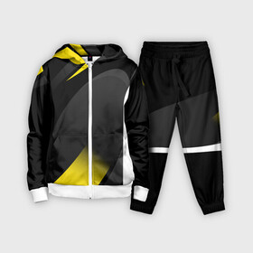 Детский костюм 3D с принтом SPORT WEAR YELLOW в Петрозаводске,  |  | Тематика изображения на принте: abstraction | geometry | neon | sport | sport wear | texture | абстракция | брызги | геометрия | краски | красный | линии | неон | неоновый | полосы | соты | спорт | спортивная одежда | спортивная форма | текстура | фигуры