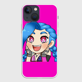 Чехол для iPhone 13 mini с принтом Cute Anime JINX в Петрозаводске,  |  | аниме | девочка | милашка | няшка | рисовка