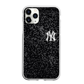 Чехол для iPhone 11 Pro матовый с принтом New York Yankees в Петрозаводске, Силикон |  | baseball | fashion | game | glitch | new york | sport | бейсбол | игра | мода | нью йорк | спорт