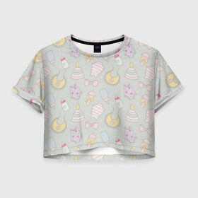 Женская футболка Crop-top 3D с принтом Гринч 3D/ The Grinch в Петрозаводске, 100% полиэстер | круглая горловина, длина футболки до линии талии, рукава с отворотами | the grinch | гринч | для детей | мультфильм | рождество
