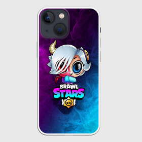 Чехол для iPhone 13 mini с принтом BRAWL STARS COLETTE   КОЛЕТТ в Петрозаводске,  |  | brawl | colete | colette | collete | logo | stars | бравл | бравла | браво | игра | игры | колетт | колетта | коллет | коллета | лого | логотип | символ | старс | старса