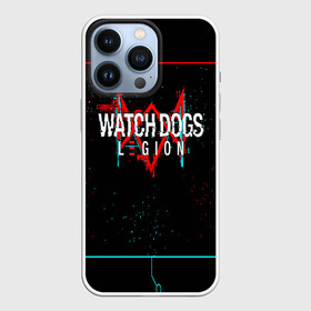 Чехол для iPhone 13 Pro с принтом WATCH DOGS LEGION в Петрозаводске,  |  | Тематика изображения на принте: ded sec | fox | hacker | legion | watch dogs | watch dogs 2 | watch dogs legion | легион | хакер