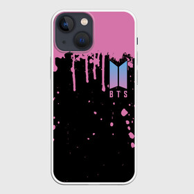 Чехол для iPhone 13 mini с принтом BTS в Петрозаводске,  |  | bts | j hope | j pop | jimin | jin | jungkook | k pop | korea | music | nct | pop | pop idols | suga | v | айдолы | бтс | идолы | к поп | корейская музыка | корея | нст | поп | попса | чимин