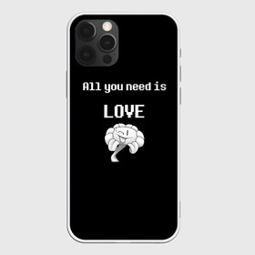 Чехол для iPhone 12 Pro Max с принтом UNDERTALE LOVE в Петрозаводске, Силикон |  | sans | undertale | андертале | андертейл | игра | подземная история | подземная сказка | санс | ундертале
