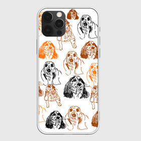 Чехол для iPhone 12 Pro Max с принтом Миленькие собачки в Петрозаводске, Силикон |  | милые собачки | нарисованные собачки | пес | песик | собака | собаки