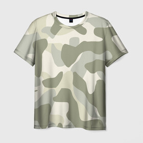 Мужская футболка 3D с принтом camouflage 1 в Петрозаводске, 100% полиэфир | прямой крой, круглый вырез горловины, длина до линии бедер | армия россии | войска | камуфляж | орнамент | узор